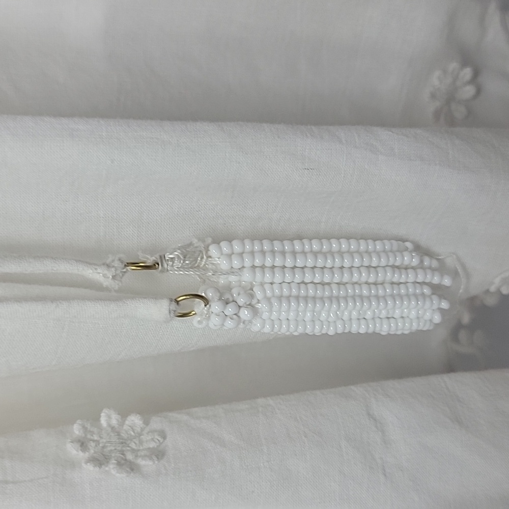 FARM RIO | 3D White Flower Dress - Picture 9 of 9